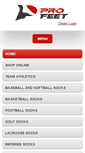 Mobile Screenshot of profeet.com